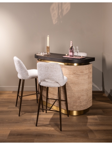 Beige Martini Bar
