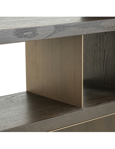 Offener Regal-Schrank Eiche RIVERTREE | Loft