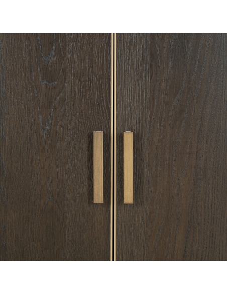 Open shelf wardrobe oak RIVERTREE | Loft