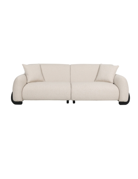 3-Sitzer-Sofa Stoff Biscuit GODIVA | Loft Attitude