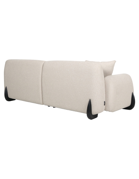 3-seater biscuit fabric sofa GODIVA | Loft Attitude