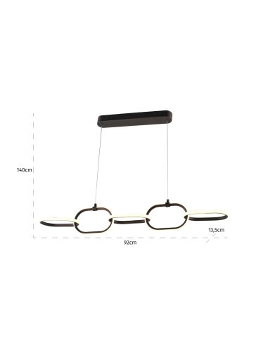 Kronleuchter Layn Bronze