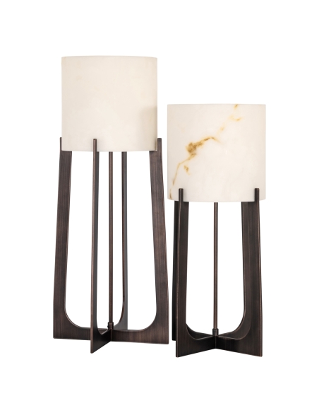 Tischlampe Loura Bronze Small