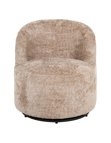 Fauteuil enfant pivotant peau de mouton JACKIE