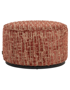 Terracotta footstool 70 LEXIE | Loft Attitude