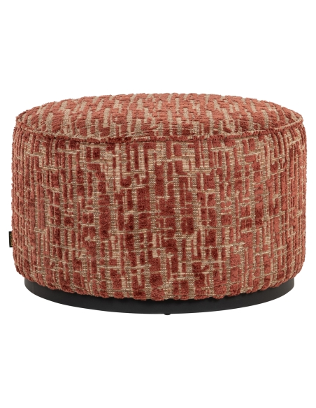 Hocker Fußstütze Terrakotta 70 LEXIE | Loft Attitude