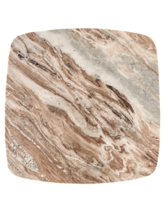 Table d'appoint marbre blush et laiton doré BOTTEGA 2
