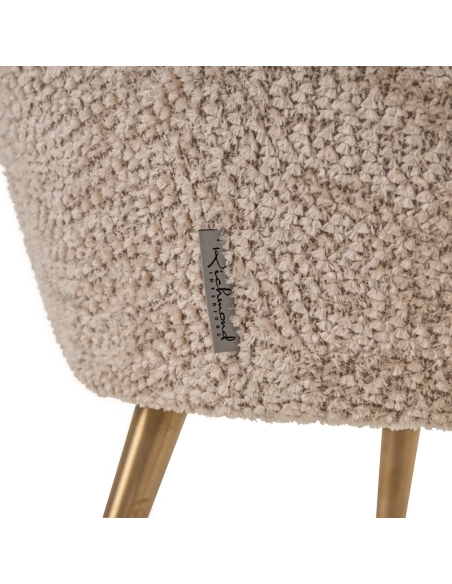 Sillón infantil concha chenilla beige CHARLY