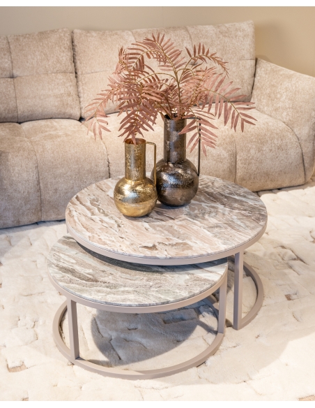 2er-Set Couchtische Ton FAIRFAX | Loft Attitude