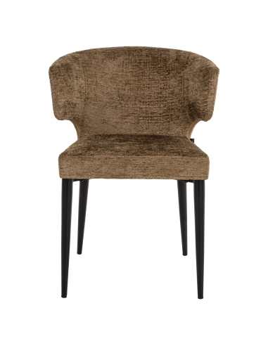 Silla de tela chenilla brandy TAYLOR | Loft Attitude