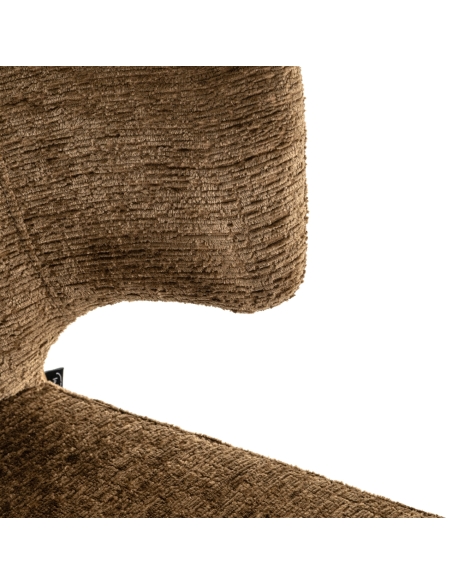 Cadeira em tecido chenille brandy TAYLOR | Loft Attitude