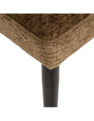 Brandy chenille fabric chair TAYLOR | Loft Attitude