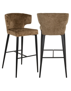 Tabouret de bar Taylor brandy | Loft Attitude