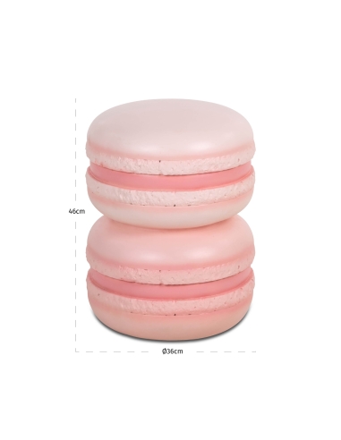 Table d'appoint macaron rose MACARONS | Loft Attitude