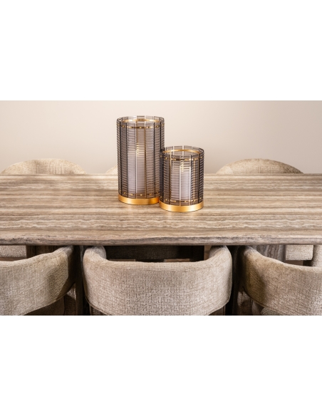 Mesa de comedor Dulce grey 225 (denizly)