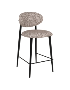 Tabouret comptoir motif géo DANTES | Loft Attitude 2