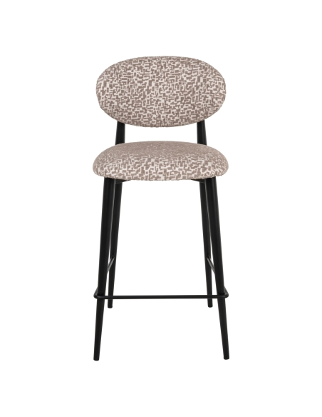 Barkruk met geometrisch patroon DANTES | Loft Attitude