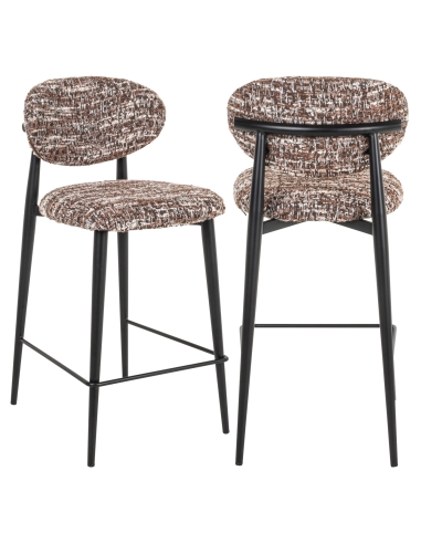 Taburete de mostrador avellana DANTES | Loft Attitude