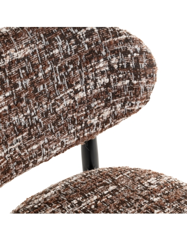 Tabouret comptoir noisette DANTES | Loft Attitude