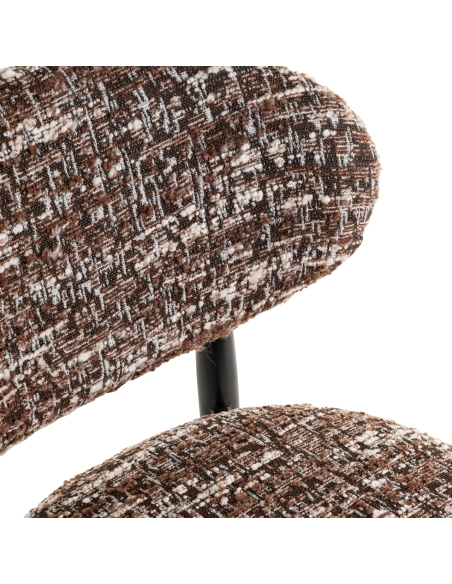 Counter stool hazelnut DANTES | Loft Attitude