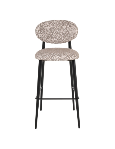 Geometric pattern bar stool DANTES | Loft Attitude