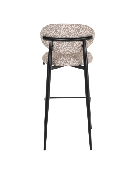 Geometric pattern bar stool DANTES | Loft Attitude