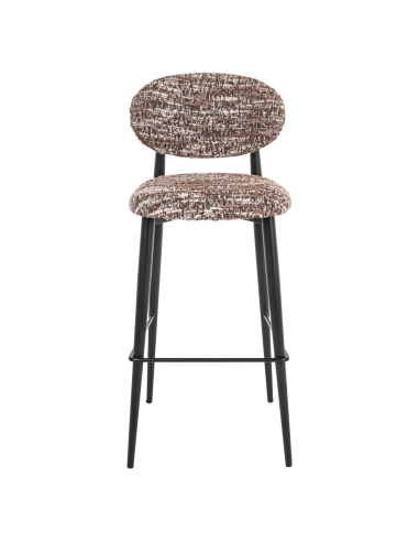 Hazelnut bar stool DANTES | Loft Attitude