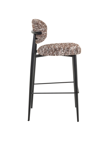 Hazelnut bar stool DANTES | Loft Attitude