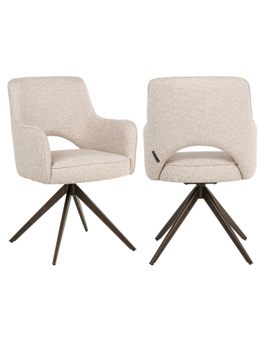 Swivel chair biscotti GINERVA | Loft Attitude