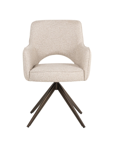 Chaise pivotante biscotti GINERVA | Loft Attitude