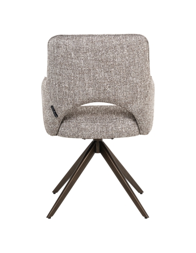 Sedia girevole tweed terra GINERVA | Loft Attitude