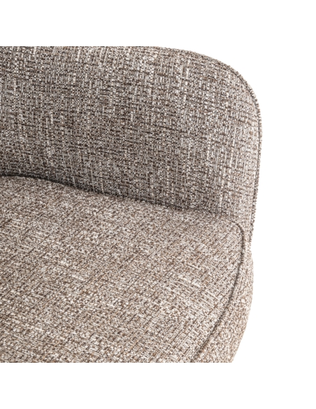 Cadeira giratória tweed terra GINERVA | Loft Attitude