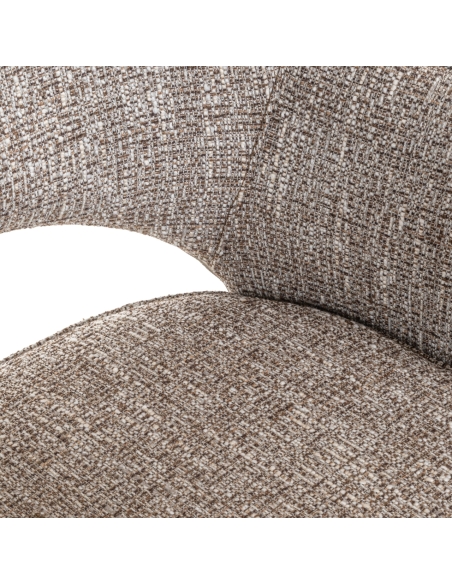 Sedia girevole tweed terra GINERVA | Loft Attitude