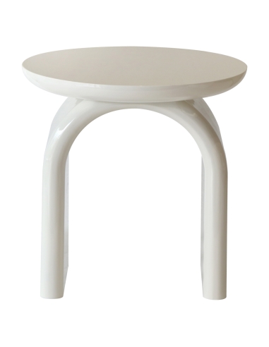 Mesa de apoio leite de coco MERRICK | Loft Attitude