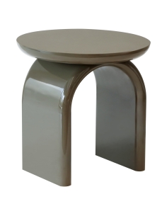 Table appoint laquée vert MERRICK | Loft Attitude
