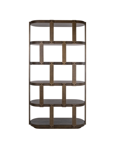 Librería motivo ladrillo ELLINGTON | Loft Attitude
