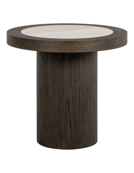 Esstisch Travertin Eiche NANDO | Loft Attitude