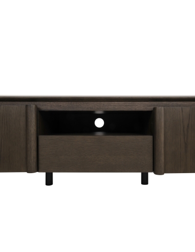 Oval ceramic TV unit LANGFORD | Loft Attitude