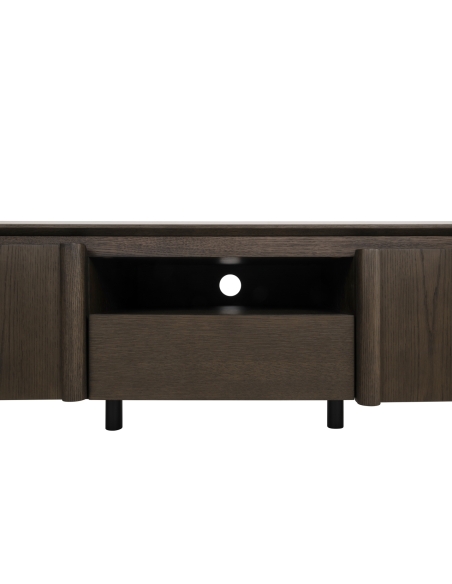 Oval ceramic TV unit LANGFORD | Loft Attitude