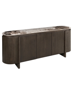 Buffet ovale céramique LANGFORD | Loft Attitude