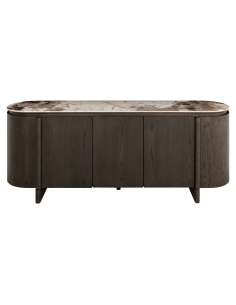 Buffet ovale céramique LANGFORD | Loft Attitude 2