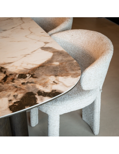 Mesa de comedor de cerámica LANGFORD | Loft Attitude