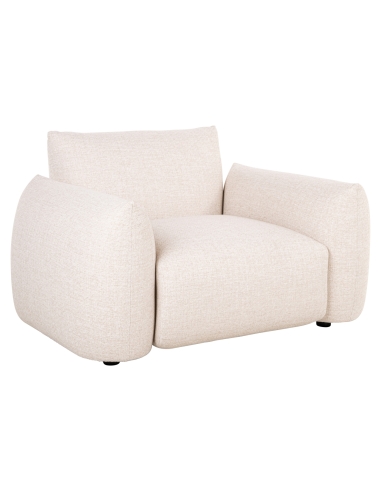 Beige lounge chair DAWSON | Loft Attitude