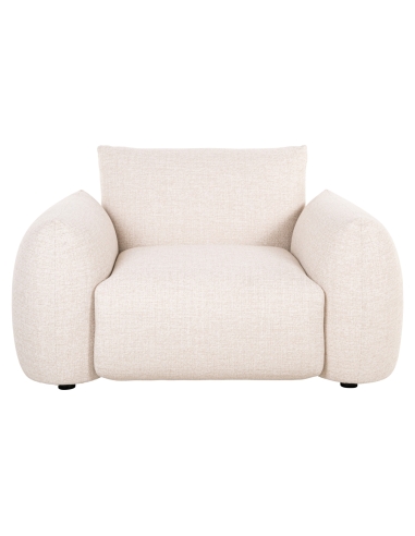 Beige lounge chair DAWSON | Loft Attitude