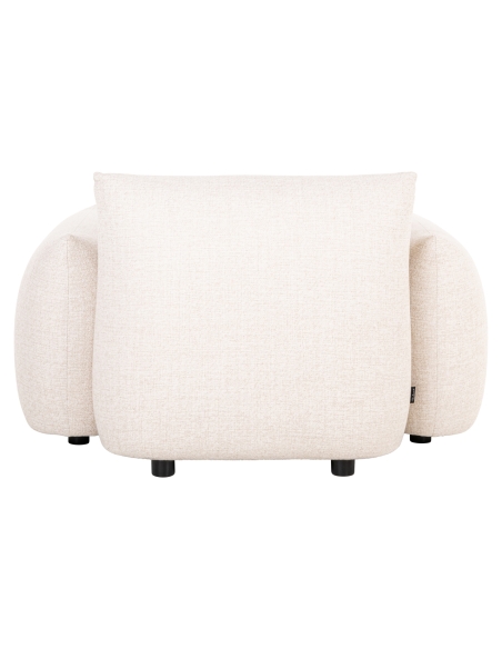 Beige lounge chair DAWSON | Loft Attitude