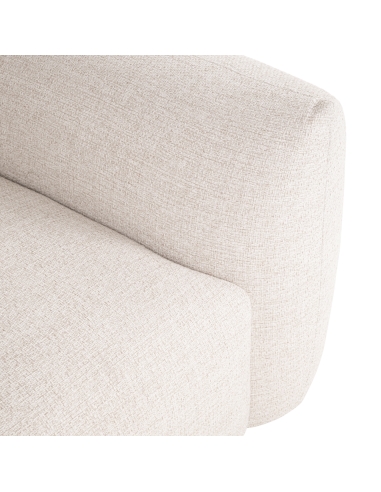 Beige lounge chair DAWSON | Loft Attitude
