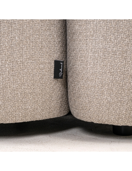 Greige lounge armchair DAWSON | Loft Attitude