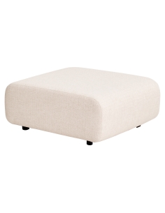 Pufe repousa-pés bege DAWSON | Loft Attitude