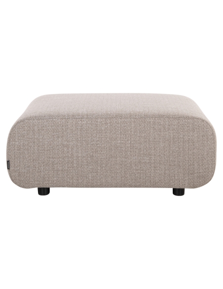 Puf reposapiés greige DAWSON | Loft Attitude