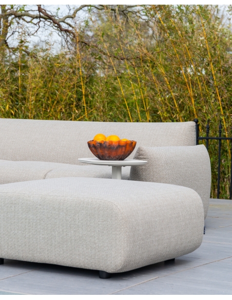 Pouf poggiapiedi greige DAWSON | Loft Attitude